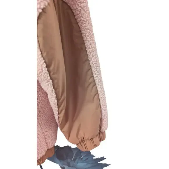 UGG Women’s Niko Sherpa Pullover Fleece Crewneck Sweatshirt Medium - Picture 5 of 5